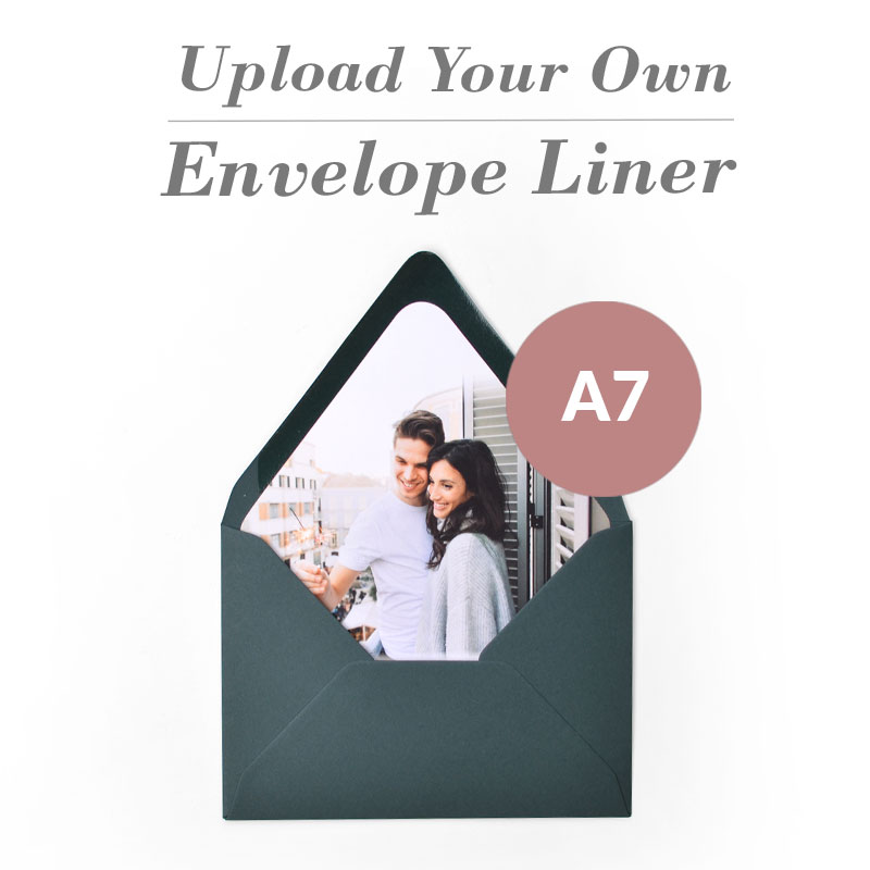 Print Your Own Design A7 Euro Flap Envelope Liner