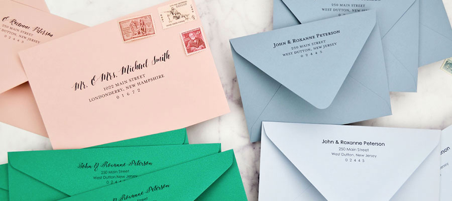 100 Personalized Damask Wedding Invitations Any Color with Envelopes 