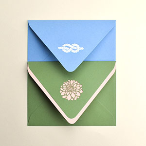 Laser Cut Envelope French Scalloped Style - Cards & Pockets