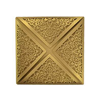 Rococo Laser Petal Fold (6x6)
