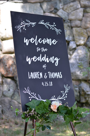 Print Your Own Design - Custom Chalkboard Sign