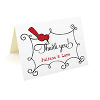 Cards and Pockets - Customizable Thank You Cards