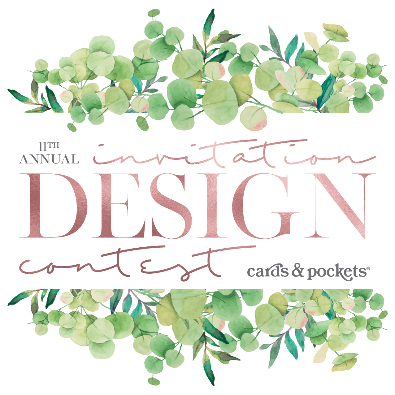 Cards & Pockets Invitation Design Contest