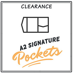 Clearance A2 Signature Pocket Invitations