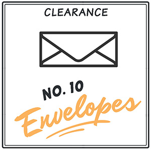 Clearance No.10 Envelopes