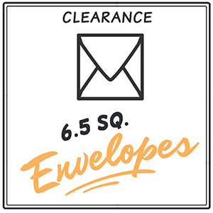 Clearance 6 1/2 Envelopes