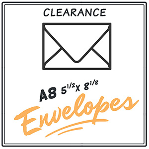 Clearance A8 Envelopes