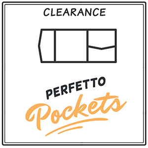 Clearance Perfetto Pocket Invitations