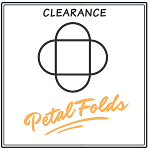 Clearance Petal Folds