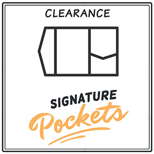 Clearance A7 Signature Pocket Invitations