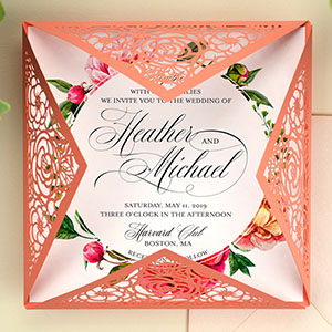 Flower Bouquet Laser Petal Fold (6x6)