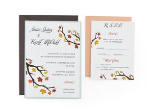 Petal Fold 5x7 Invitation Template